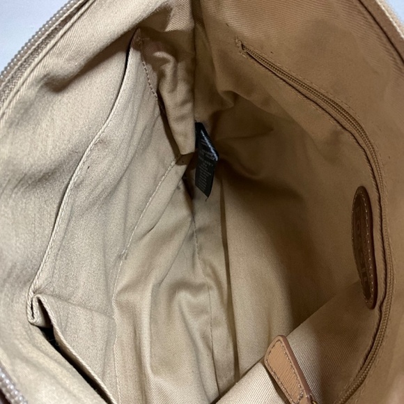 FOSSIL ‘Long Live Vintage’ Embossed Leather Crossbody Bag Tote Satchel - Picture 11 of 12